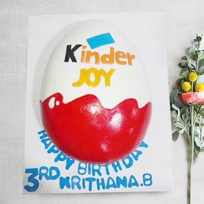 "Designer Kinder Joy Cake 3D23 -3kgs (Bangalore Exclusives) - Click here to View more details about this Product